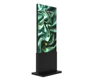 استند دوطرفه فریم لس پشت نور چرخ دار- 200 سانت ×80 سانت